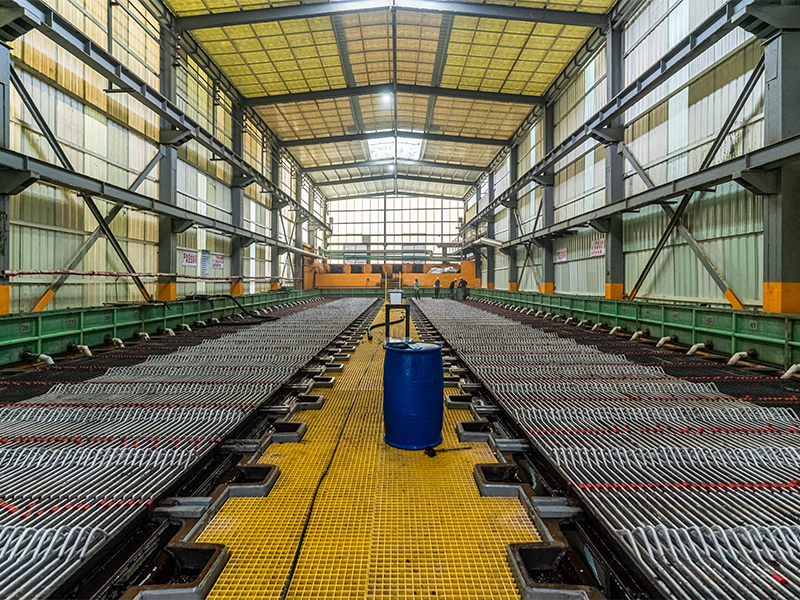 二系統(tǒng)電解槽全貌